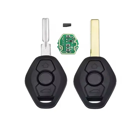 Ews System Car Key for BMW E38 E39 E46 X3 X5 Z3 Z4 1/3/5/7 Series 315/433MHz ID44 Pcf7935 Chip Remote Control Fob Diamond Key