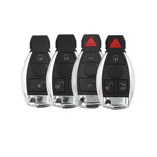 2/3/4 Buttons Smart Remote Key 315MHz or 433MHz for Mercedes Benz 2000+ Nec BGA Type Remote Key Fob
