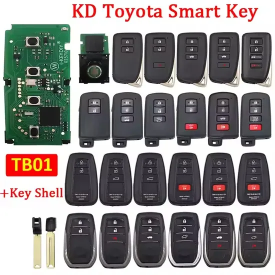 Tb01 Remote Key Fob for Toyota Land Cruiser/ Crown Royal/ Kluger/Tundra with 8A Chip
