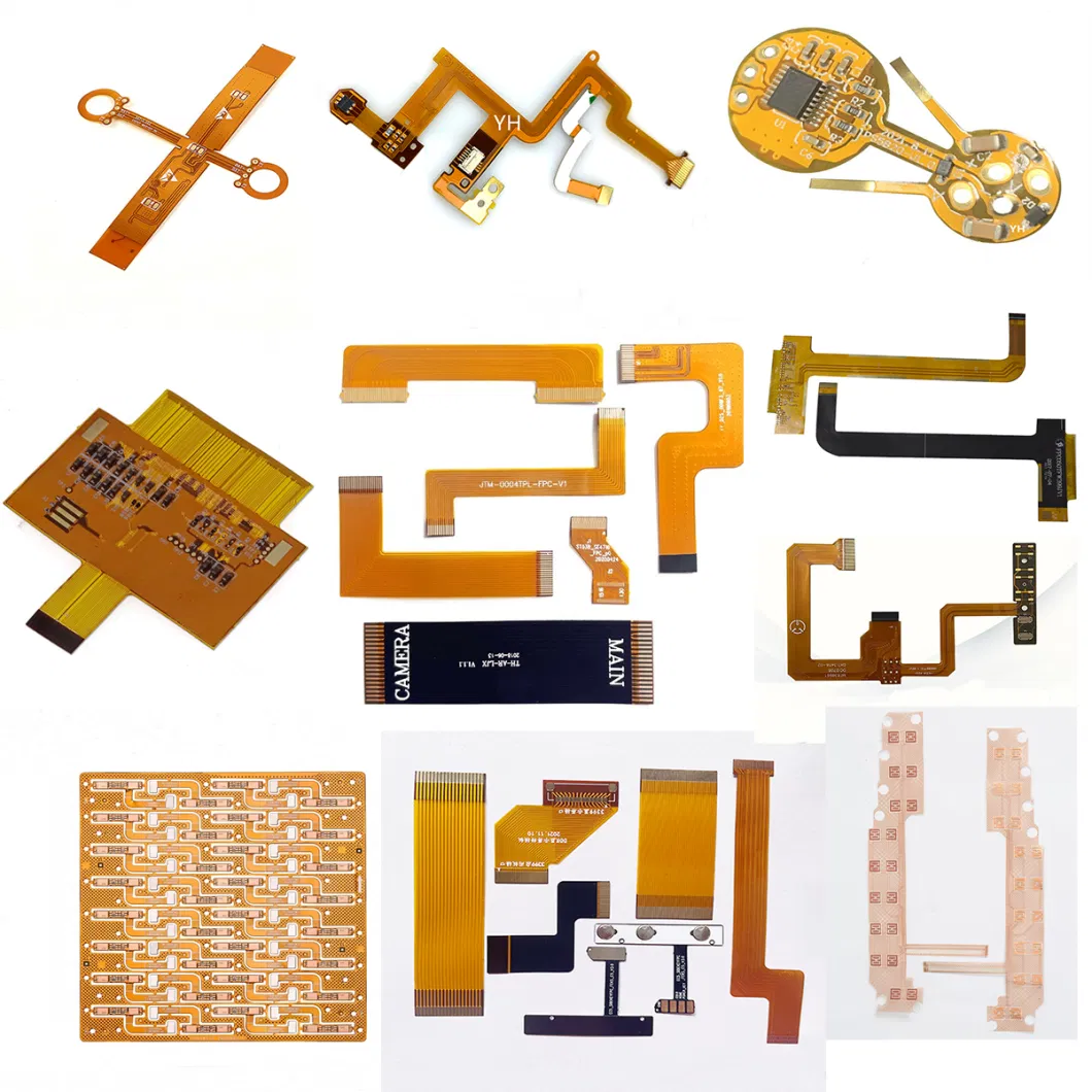 Customerized Printed Circuit PCB with Metal Dome Metal Reinforcement FPC