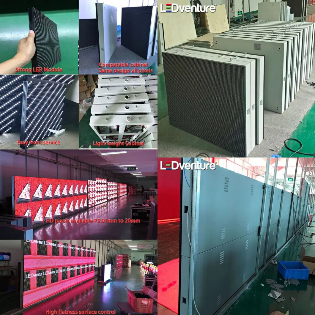 High Quality Full Color P3.91 of Floor Display Interactive Module