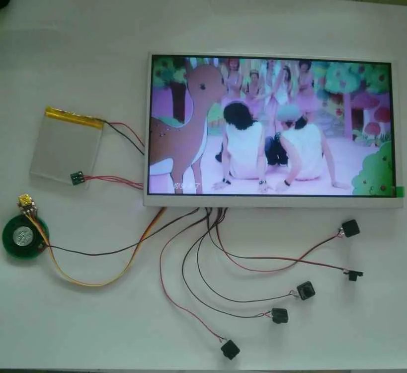 Greeting Card 4.3 Inch LCD Screen Video Module
