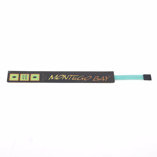 Membrane Switch with Embossed Metal Dome