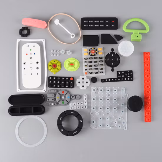 Conductive Custom Molded Silicone Rubber Buttons, Push Button, Single Button