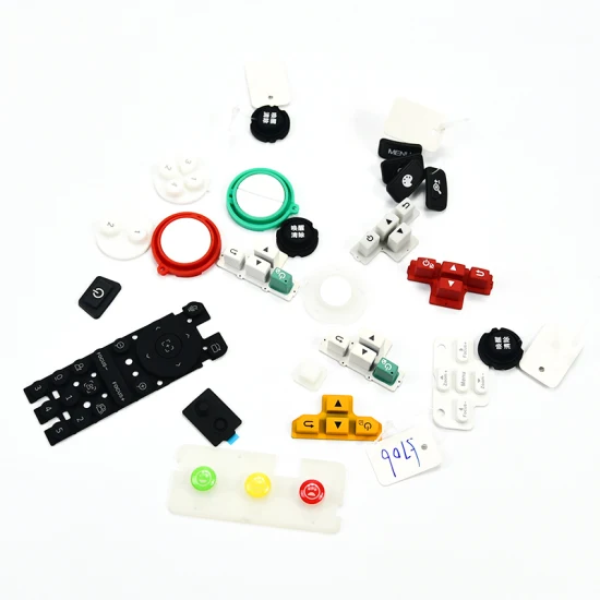 FDA RoHS OEM ODM Silicone Rubber Keypad Button for Control Switch