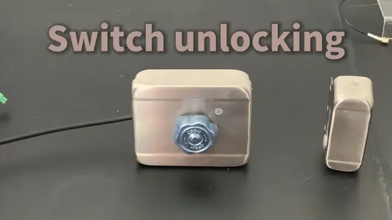 Nb IoT Management Solution Electric Panel Lock Mortise Latch Rim Bolt Lock Top Security Key Management Unlock Record 