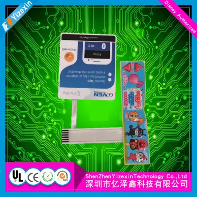 China Manufacturer High Quality Membrane Switches with LEDs and Metal Domes
