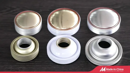 Factory Metal Gas Car Clear Spray Paint Empty Aerosol Tin Can Cone and Dome 