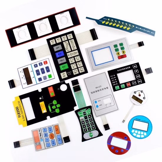 Manufacture Customized Membrane Switch Keypad Rubber Panel Silicone Button for Electronics