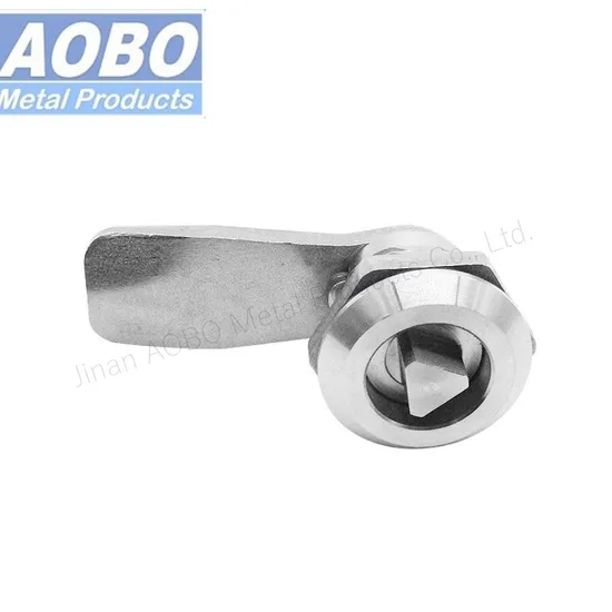 Factory Direct Sale with Best Prices Cabinet Lock Stainless Steel Triangular Key Quarter Turn Lock Cam Lock 